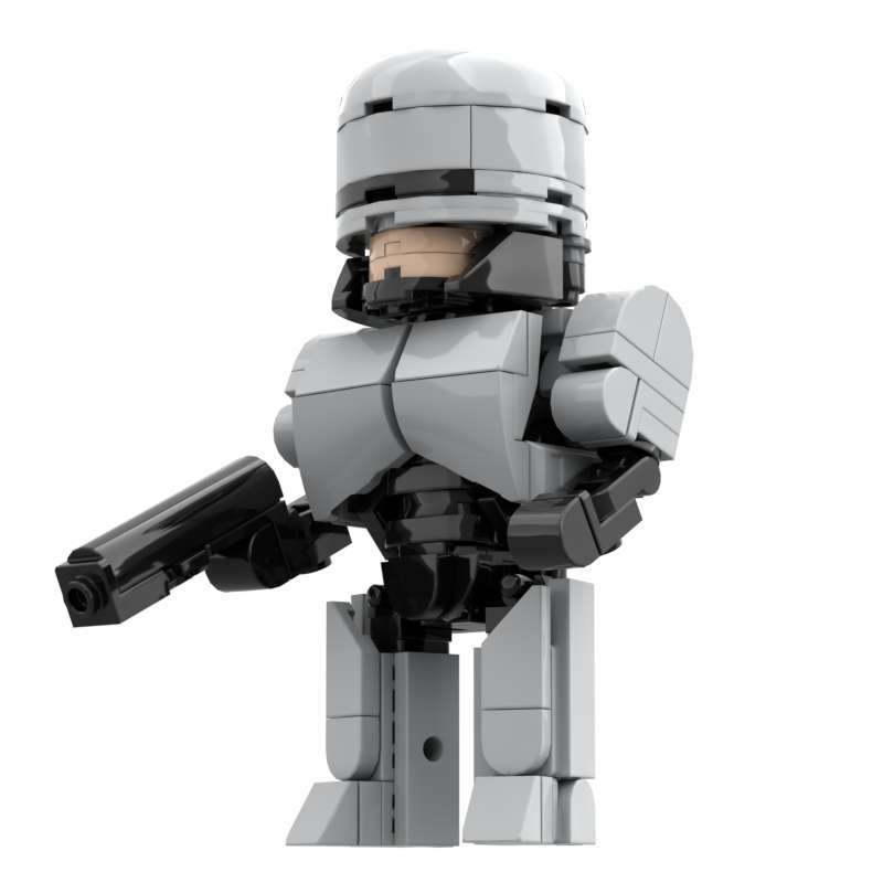 Model Kit Robocop - Mechanical Police Officer MOC Building Blocks