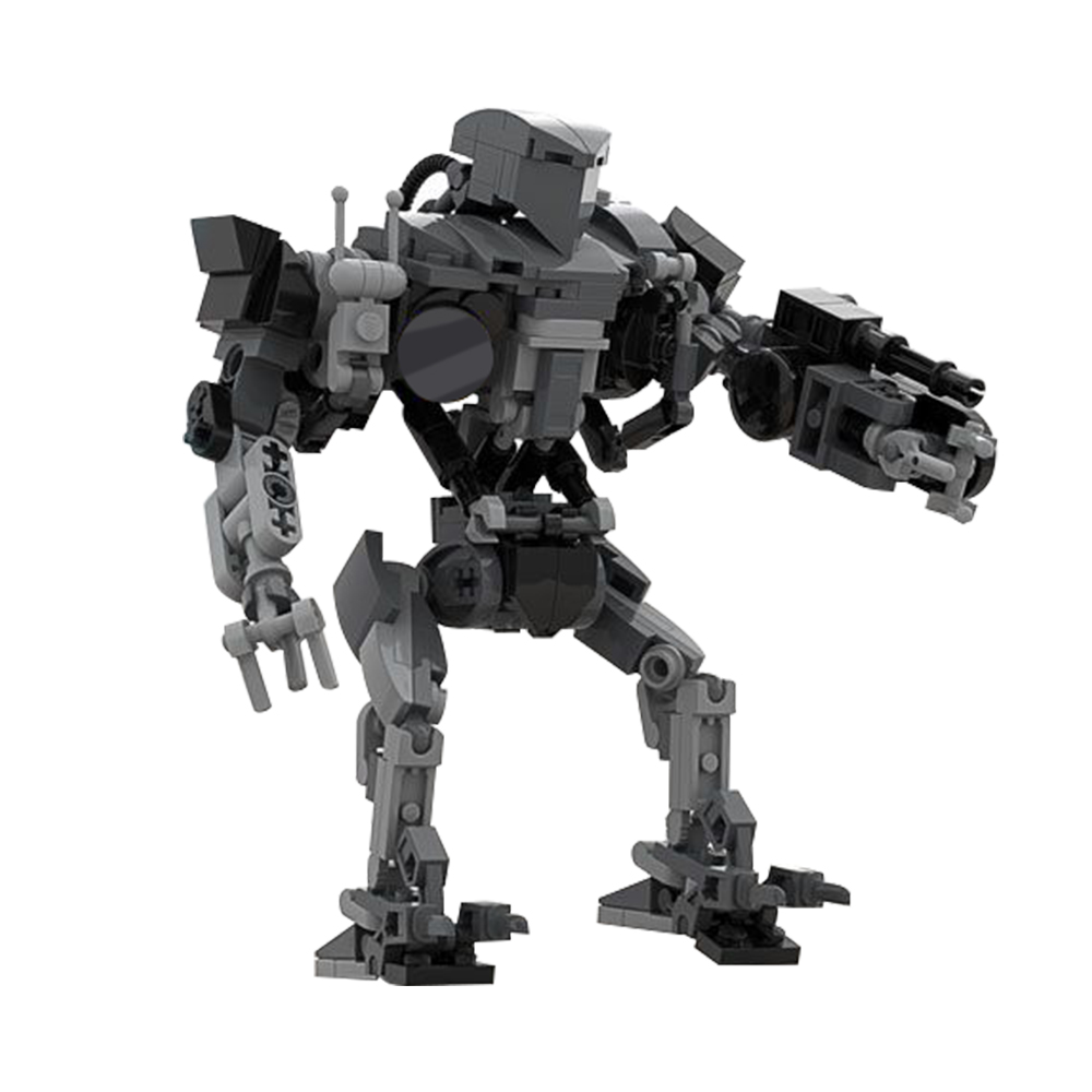 MOC RoboCoped Robot Building B - Model Kit Robocop review and price