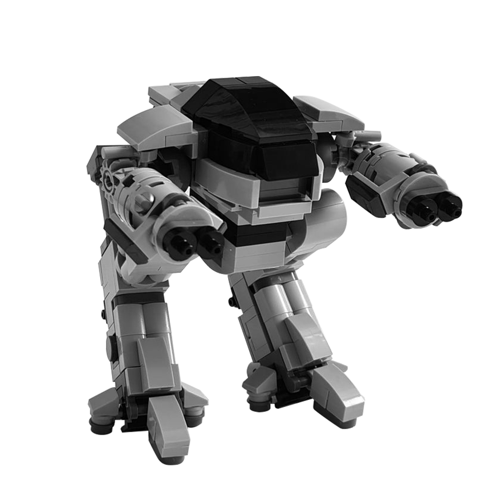 MOC RoboCoped Robot Building B - Model Kit Robocop review and price