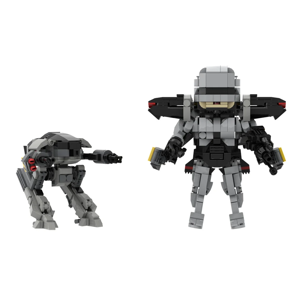 MOC Movie MechWarrior RoboCope - Model Kit Robocop review and price