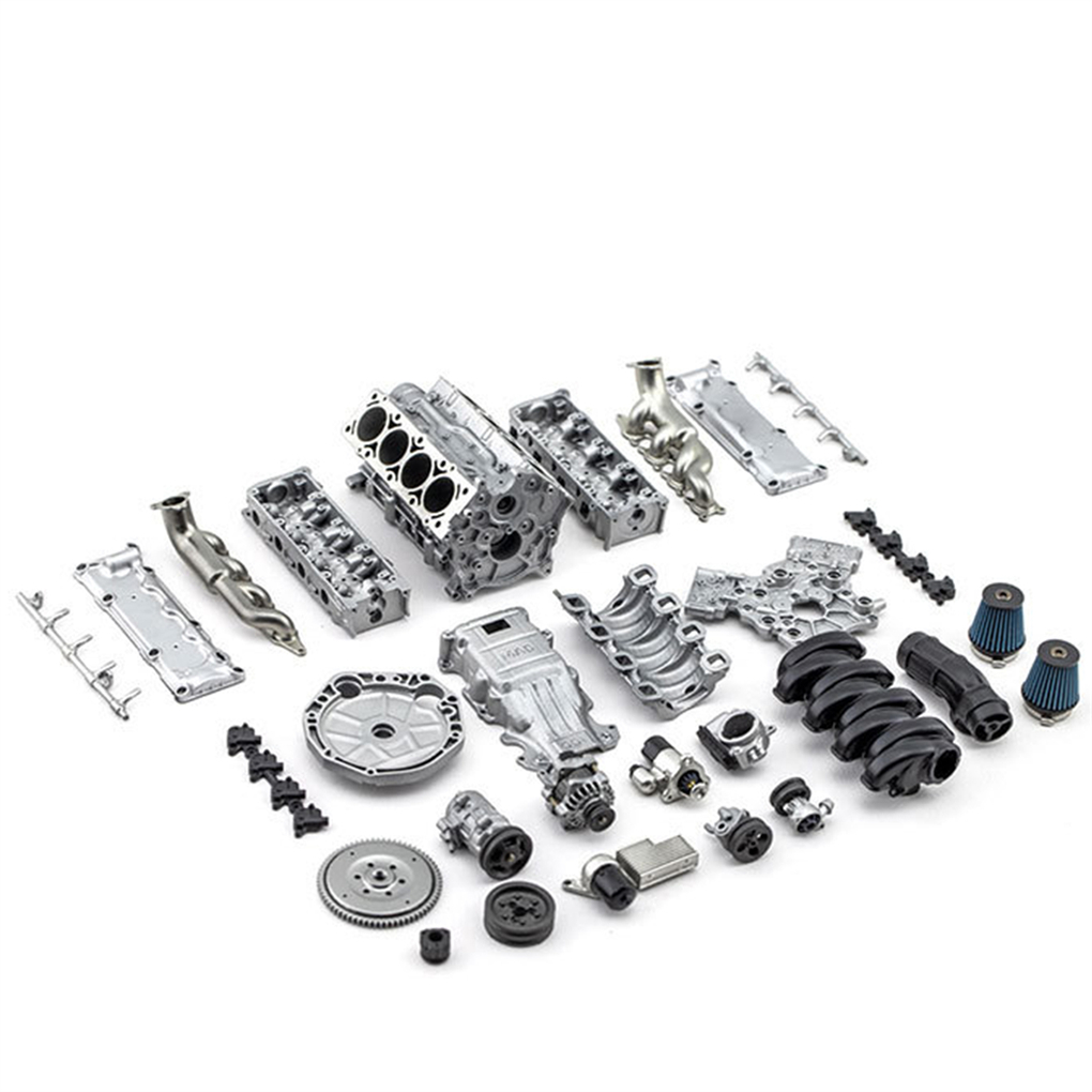 DIY MAD V8 Engine Internal Com - Model Kit Cars review and price