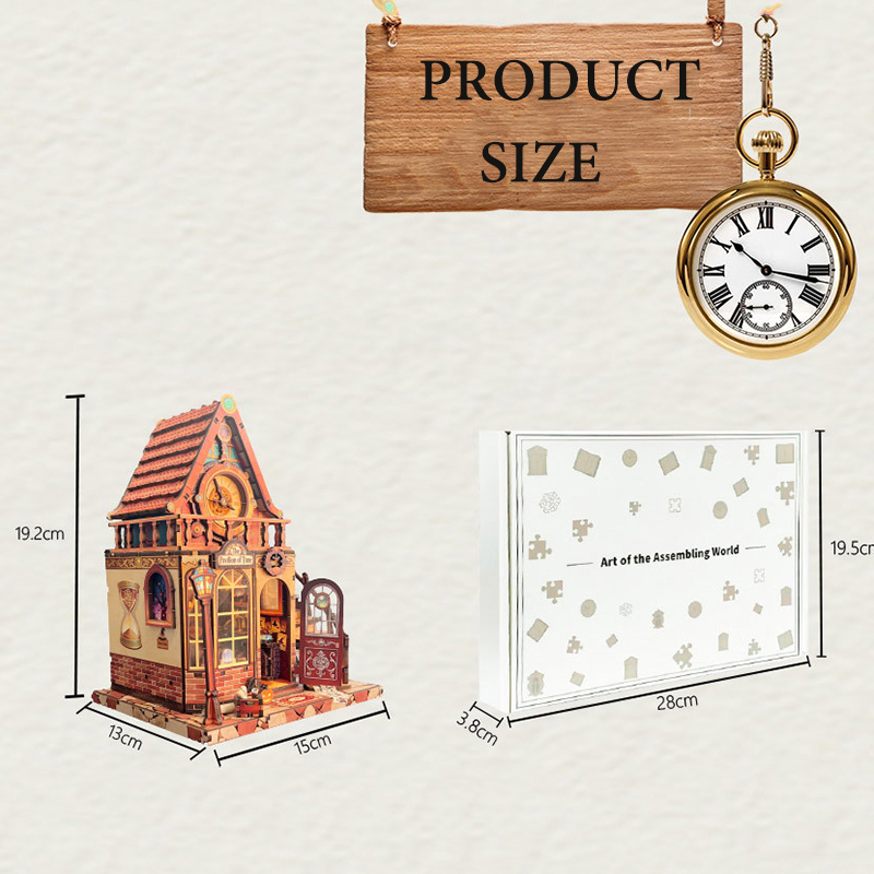 New Wooden Dollhouse Time Pavi - Model Kit Simulator review and price