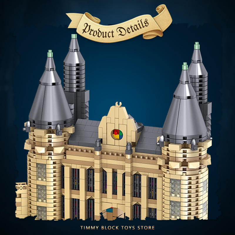 6000Pcs Medieval Magic Castle  - Model Kit Harry Potter review and price