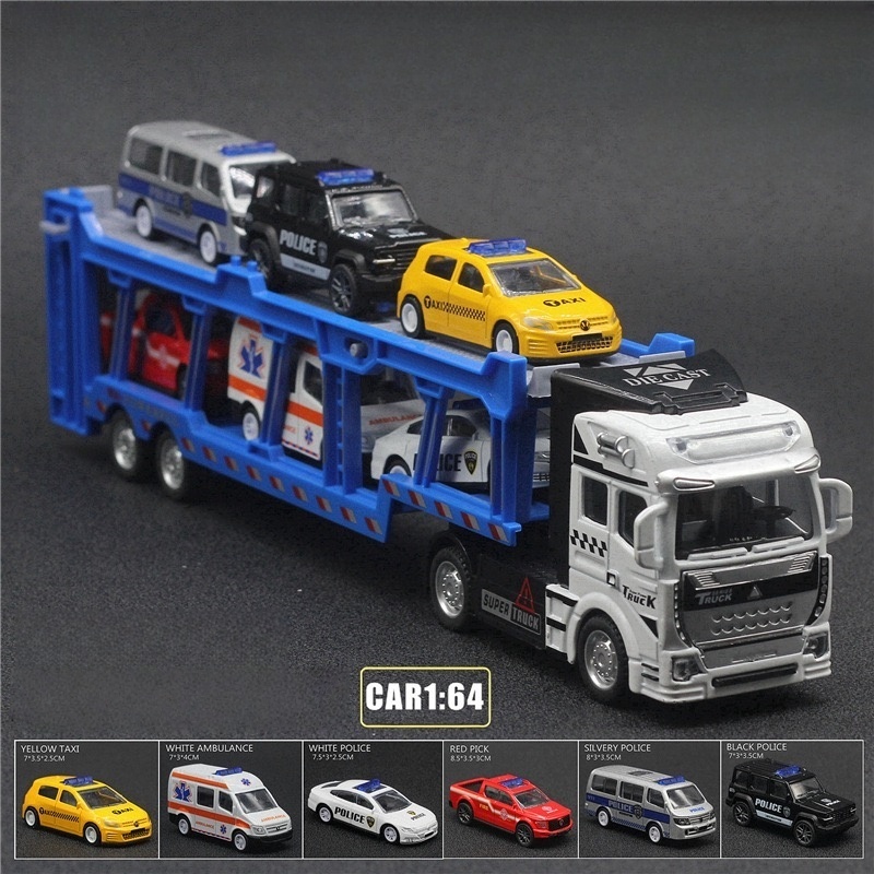 An alloy double-layer transpor - Model Kit Cars review and price