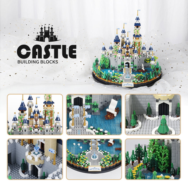 6180PCS Magic Castle Sakura Ho - Model Kit Harry Potter review and price